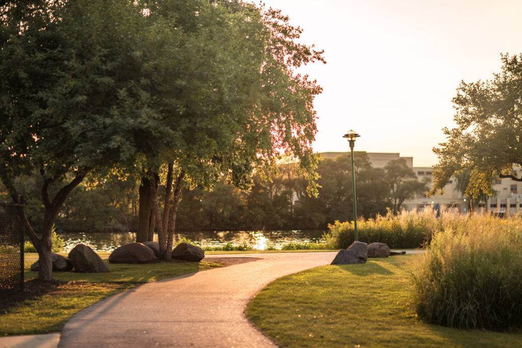Riverside Park is True Gem Bike path at Riverside Park