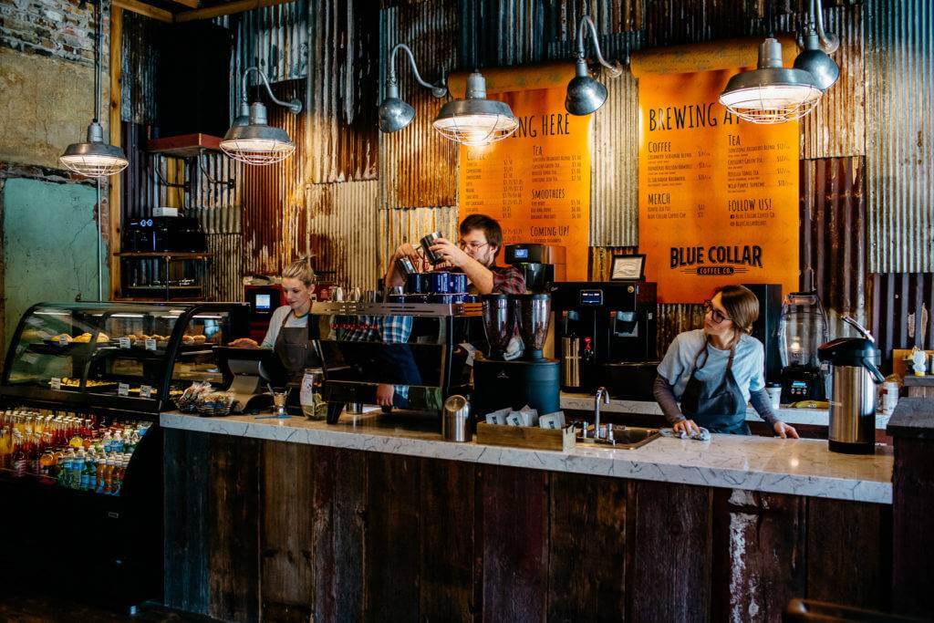 Gluten-Free Options Blue Collar Coffee Co. has gluten-free sweets
