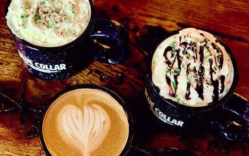 Romantic Getaway in Beloit holiday specials at blue collar coffee