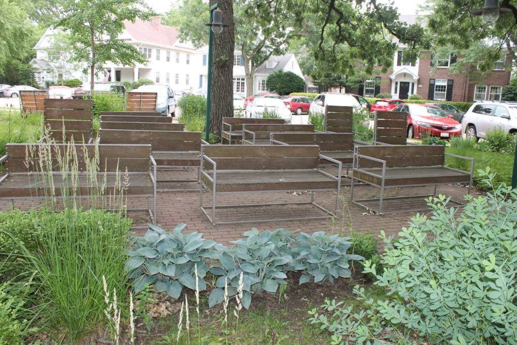 Poetry Garden at Beloit College