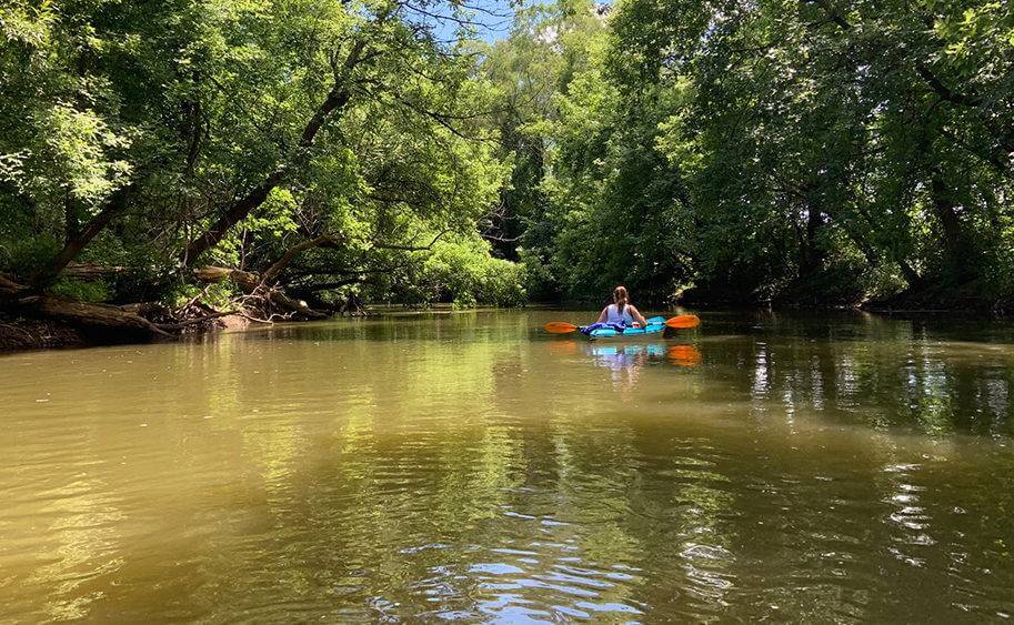 Paddling & Kayaking Adventures in Beloit, WI kayaking on turtle creek