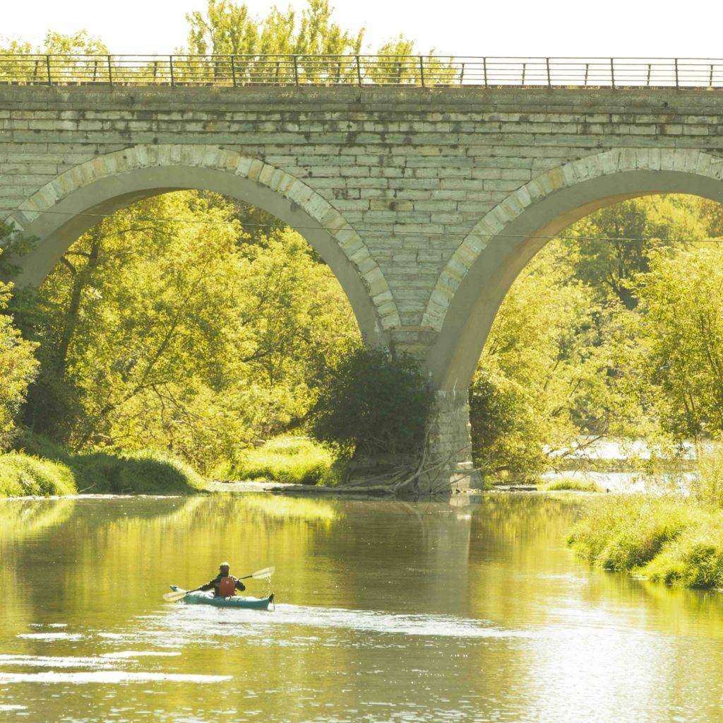 Fun Things To Do Outside Kayaking near Tiffany Bridge